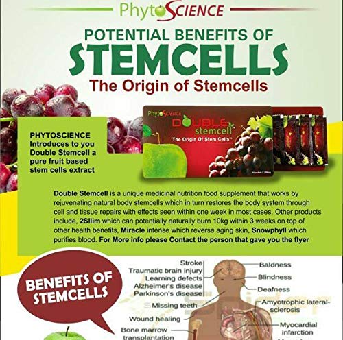 Amazon.com: 12x PhytoScience PhytoCellTec Apple Grape Double Stem
